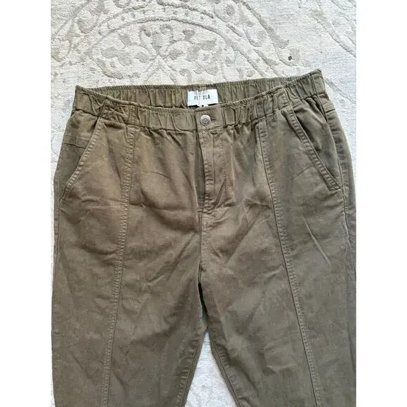 Pistola Anthropologie Women’s Pants Olive Green Size 30 NWT - Picture 6 of 8